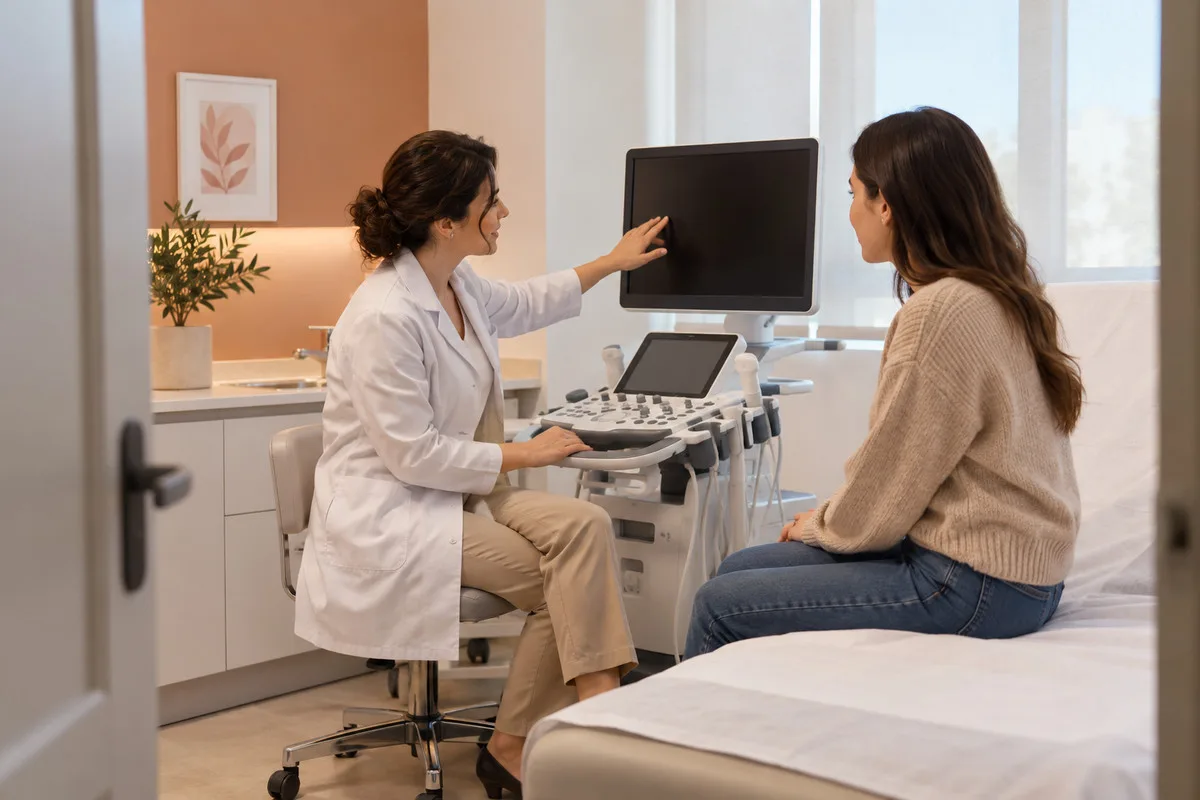What Can The First Ultrasound Assess?